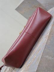 YSL | Jamie Shopping In Lambskin BorDeaux - 5