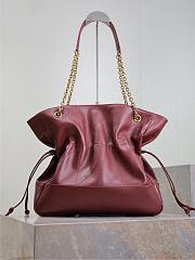 YSL | Jamie Shopping In Lambskin BorDeaux - 4