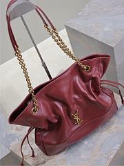 YSL | Jamie Shopping In Lambskin BorDeaux - 3