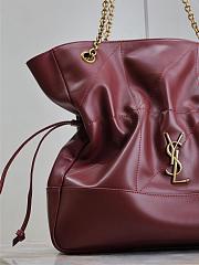 YSL | Jamie Shopping In Lambskin BorDeaux - 2