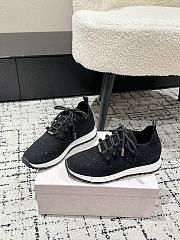 Jimmy Choo Knit Socks Casual Sneakers 01 - 1