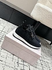 Jimmy Choo Knit Socks Casual Sneakers 01 - 2