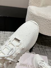 Jimmy Choo Knit Socks Casual Sneakers 02 - 6
