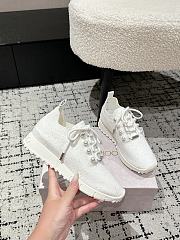 Jimmy Choo Knit Socks Casual Sneakers 02 - 4