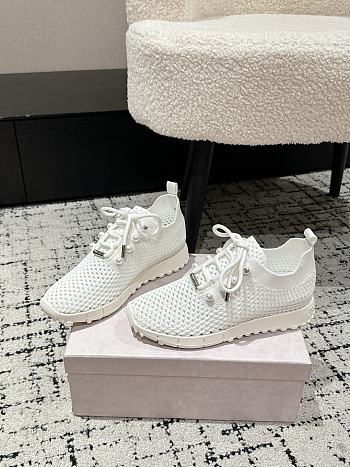 Jimmy Choo Knit Socks Casual Sneakers 04