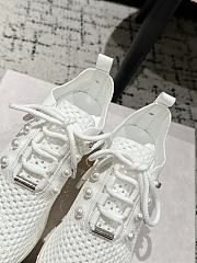 Jimmy Choo Knit Socks Casual Sneakers 04 - 5