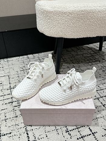 Jimmy Choo Knit Socks Casual Sneakers 06