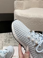 Jimmy Choo Knit Socks Casual Sneakers 07 - 4