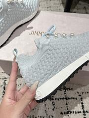 Jimmy Choo Knit Socks Casual Sneakers 07 - 2