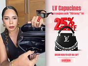Louis Vuitton | Mini Capucines Taurillon leather in black color - 1
