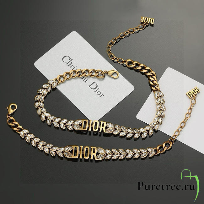DIOR | Necklace & Bracelet Set - 1