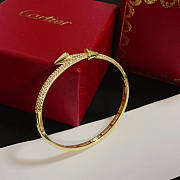 Cartier diamond bracelets in gold 01 - 4