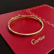 Cartier diamond bracelets in gold 02 - 3
