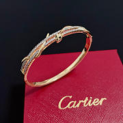 Cartier diamond bracelets in gold 02 - 2