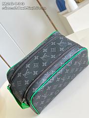 LOUIS VUITTON | Dopp Kit Monogram Eclipse Canvas Green M26433 - 5