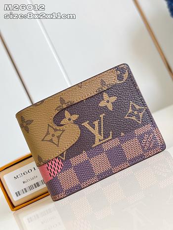 LOUIS VUITTON | Slender Damier Monogram Reverse In Brown M26012