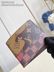 LOUIS VUITTON | Slender Damier Monogram Reverse In Brown M26012 - 3