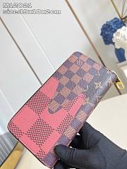 LOUIS VUITTON | Zippy Wallet Monogram Landscape Damier In Brown - 5