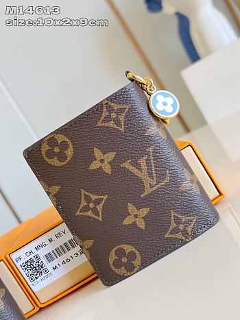 LOUIS VUITTON | LV Charms Pocket Wallet Monogram/Azure Blue M14613