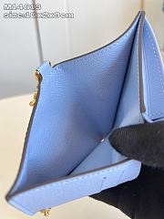 LOUIS VUITTON | LV Charms Pocket Wallet Monogram/Azure Blue M14613 - 5