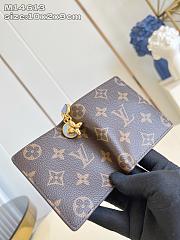 LOUIS VUITTON | LV Charms Pocket Wallet Monogram/Azure Blue M14613 - 4