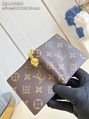 LOUIS VUITTON | LV Charms Pocket Wallet Monogram/Zesty Lime M14628 - 3