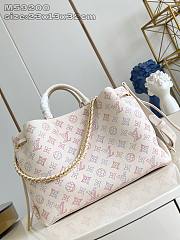 LOUIS VUITTON | Bella Tote Perforated Mahina calfskin leather Dream Cream M15116 - 1