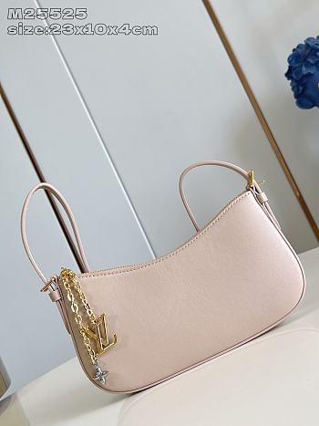 LOUIS VUITTON | LV Bloom Pochette Bag Calfskin M25784 Sand color
