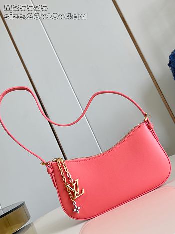LOUIS VUITTON | LV Bloom Pochette Bag Calfskin Pink M25525