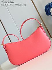 LOUIS VUITTON | LV Bloom Pochette Bag Calfskin Pink M25525 - 6