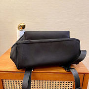 YSL | City backpack in canvas, nylon and leather in black - 4