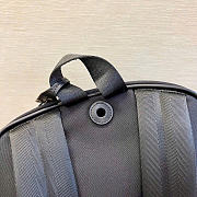 YSL | City backpack in canvas, nylon and leather in black - 3