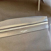 YSL | City backpack in canvas, nylon and leather in black - 2