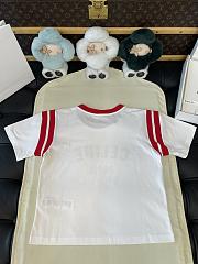 CELINE | Paris T-Shirt In White/Red - 6