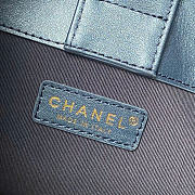 CHANEL | Denim Hobo Bag Gold Hardware  - 6