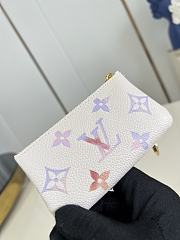 LOUIS VUITTON | Key Pouch Dream Beige M25597 - 4