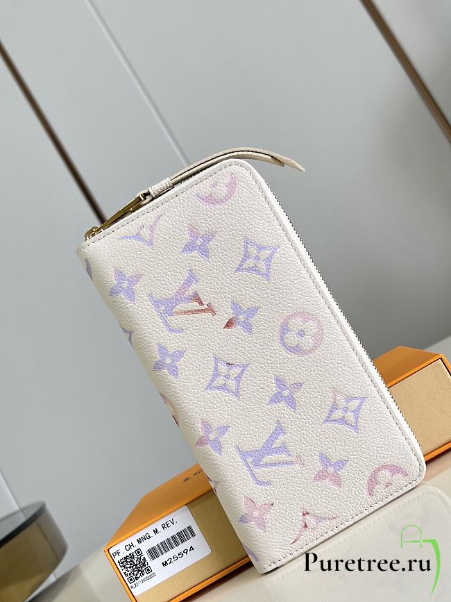 LOUIS VUITTON | Zippy Wallet Dream Beige M25594 - 1