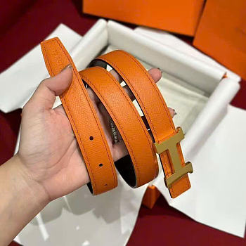 HERMES | Belt In Orange 3.2 cm