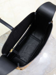 YSL | LE 5 À 7 supple small in pony hair leather beige and black - 4