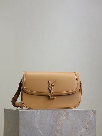 YSL | Small Solferino Bag Leather In Beige