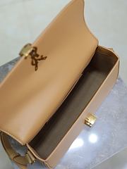 YSL | Small Solferino Bag Leather In Beige - 5