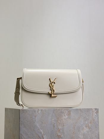 YSL | Small Solferino Bag Leather In White