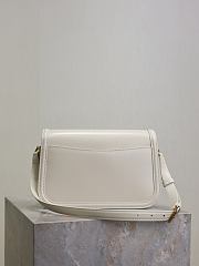 YSL | Small Solferino Bag Leather In White - 2