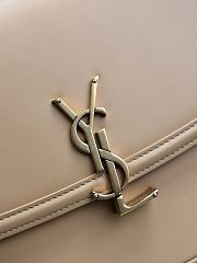 YSL | Medium Solferino Bag Leather In Beige - 5