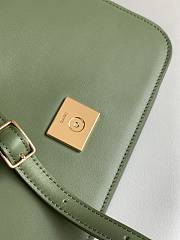 LOEWE | Goya bag in silk calfskin Avocado Green Rebajas  - 5