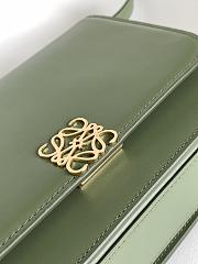 LOEWE | Goya bag in silk calfskin Avocado Green Rebajas  - 4