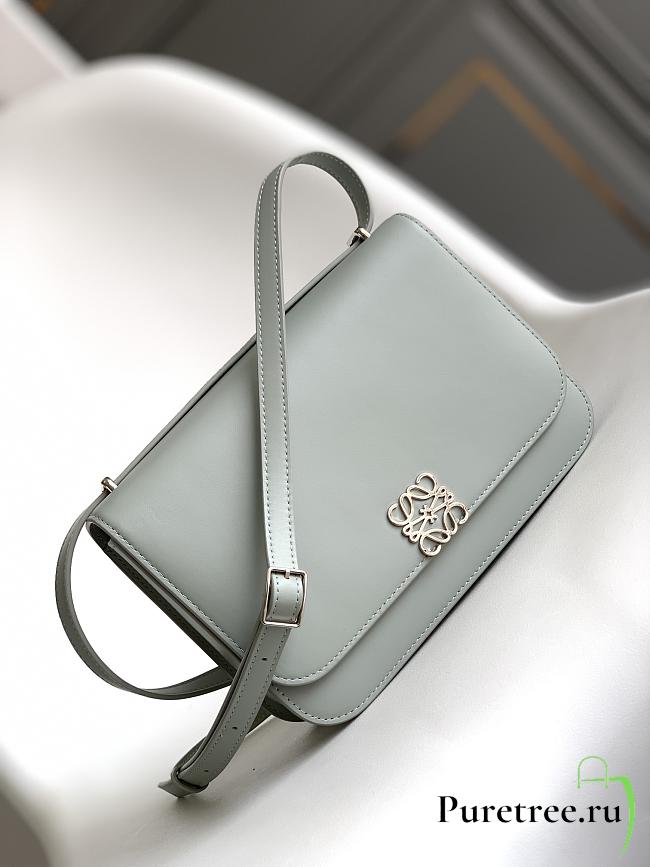 LOEWE | Goya bag in silk calfskin Blue - 1