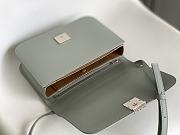 LOEWE | Goya bag in silk calfskin Blue - 6