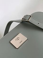 LOEWE | Goya bag in silk calfskin Blue - 4
