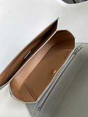 LOEWE | Goya bag in silk calfskin Blue - 3